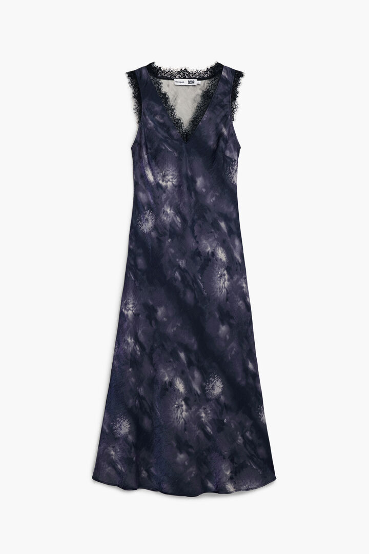 Collina Strada satin floral dress | Desigual