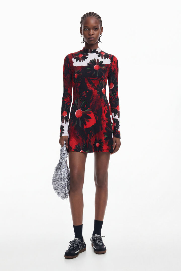 Vestido mini estampado M. Christian Lacroix