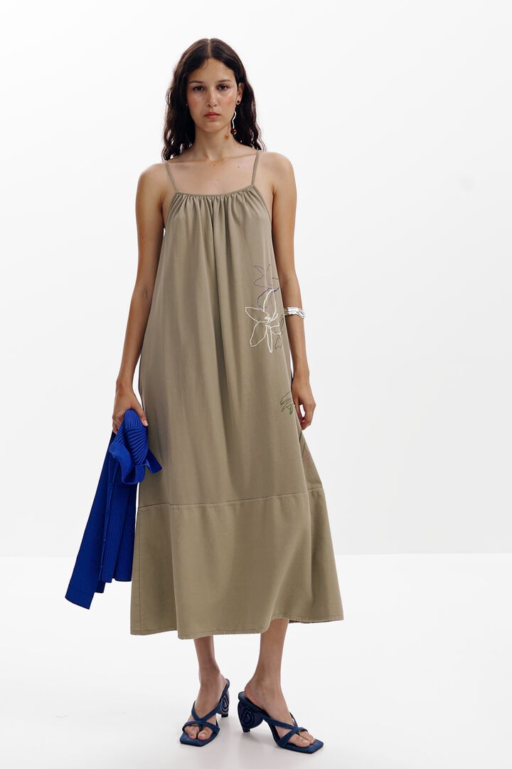 Abito con scollo dritto | Desigual