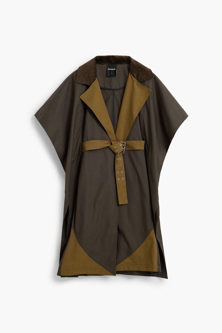 Poncho-Gabardine
