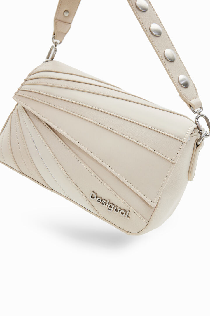 Bolso S patch texturas | Desigual