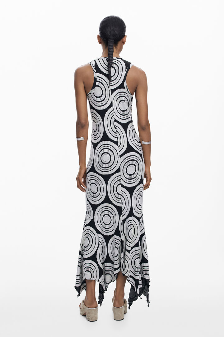 Vestido largo cut-out | Desigual