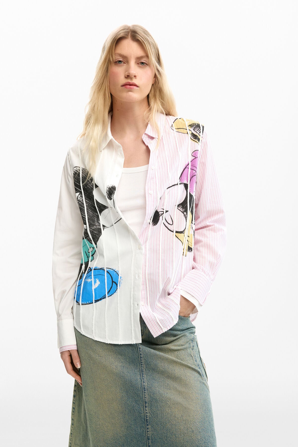 Mickey And Minnie Mouse™ Shirt white Women