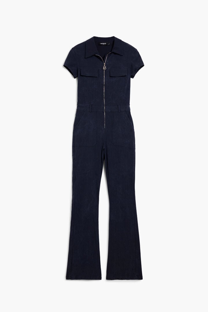 Long jumpsuit zipper