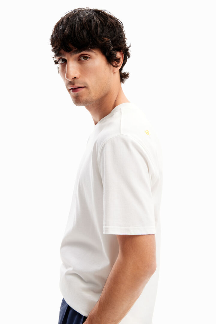 Plain seamed T-shirt | Desigual