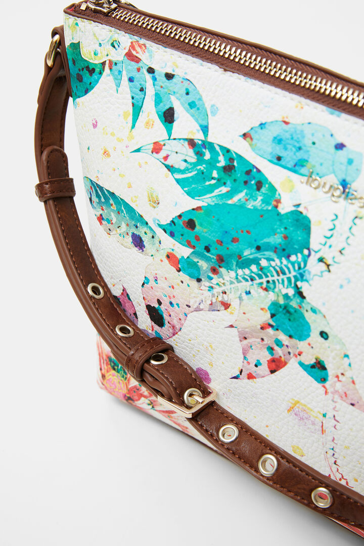 Leather strap and chain sling bag | Desigual
