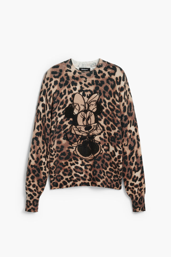Jersey Minnie™ animal print | Desigual