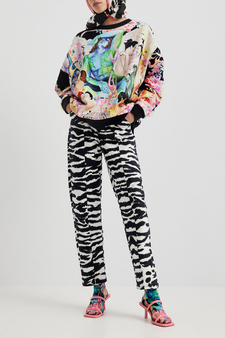 
オーバーサイズ スウェットシャツ | Desigual