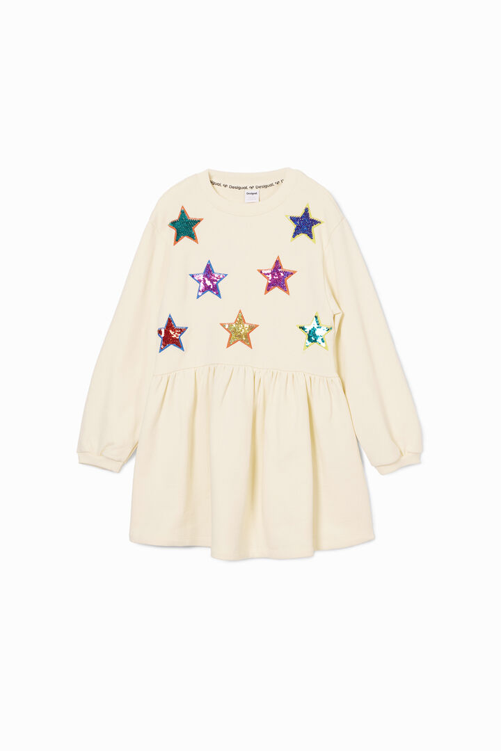 Star sweatshirt dress | Desigual