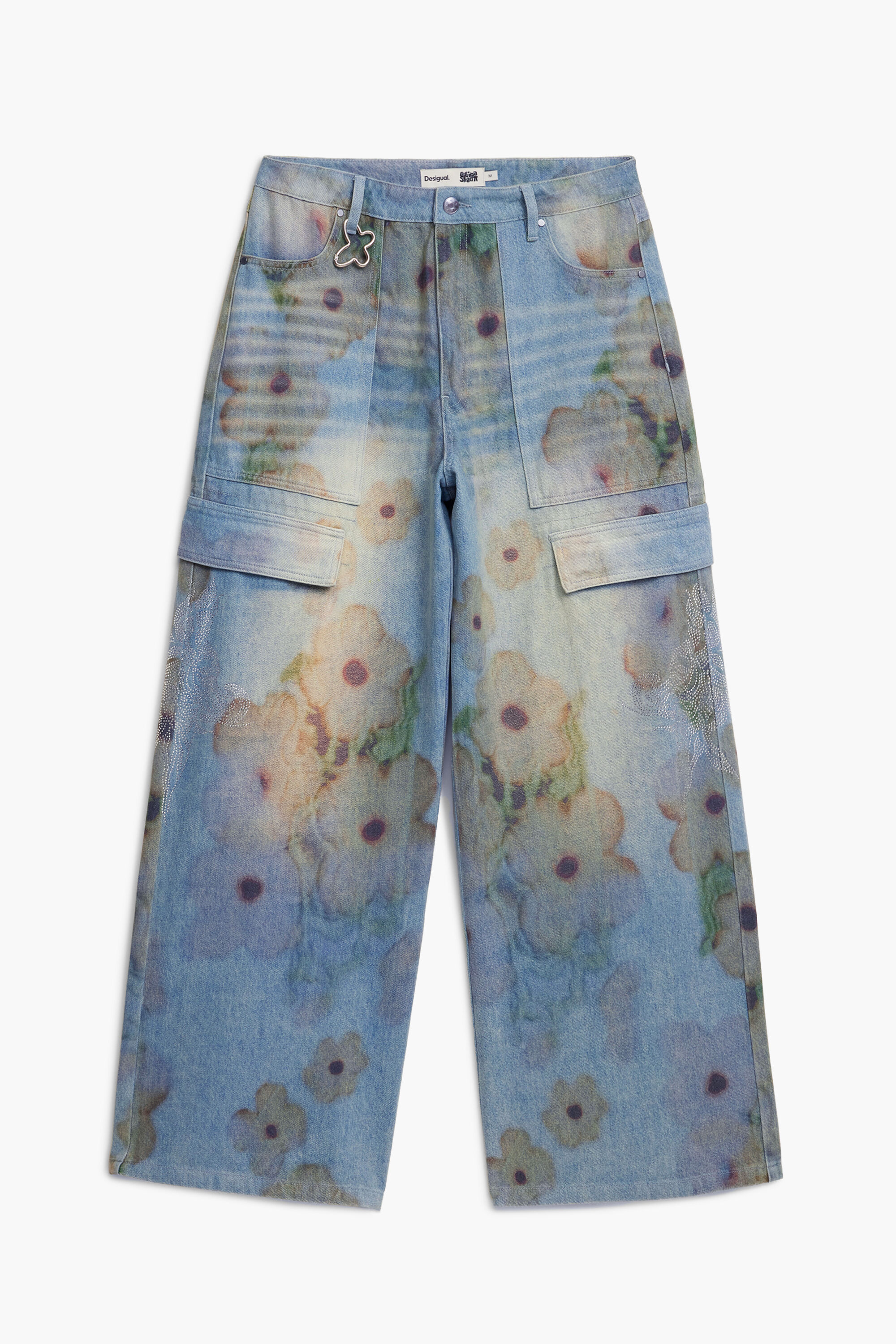 desigual. コリーナ・ストラダのボクサーショーツ フラワーチェック Women's Collina Strada boxer bermuda | Desigual.com