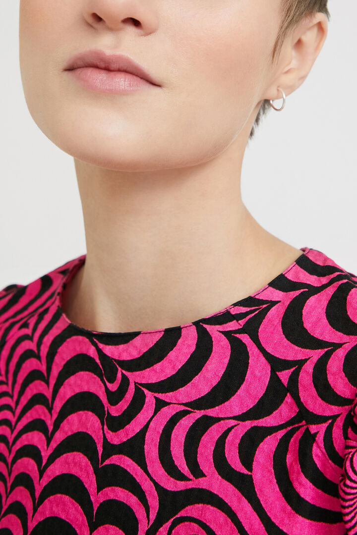 Psychedelic textured blouse | Desigual