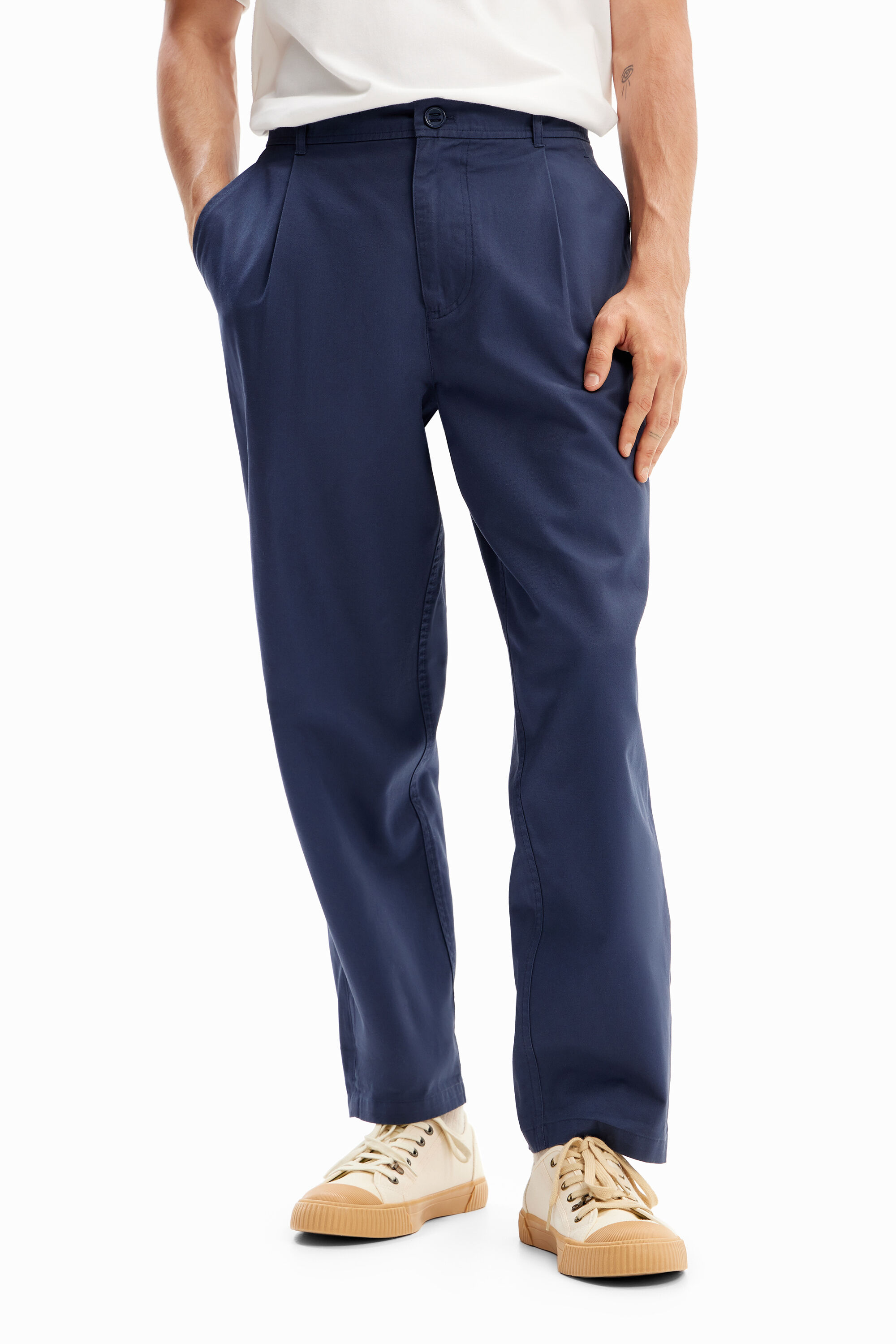 Mens 2025 tapered chino