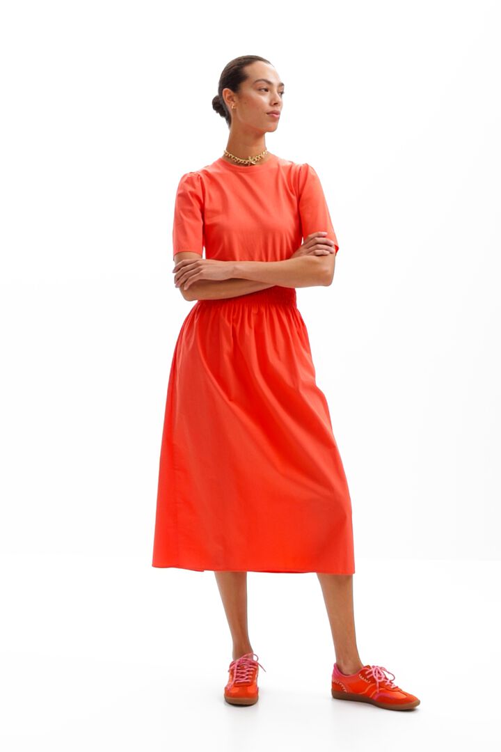 Plain combination midi dress | Desigual