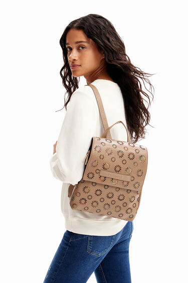 Mochila pequeña troquelada | Desigual
