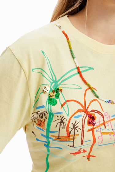 Samarreta il·lustració collaret | Desigual