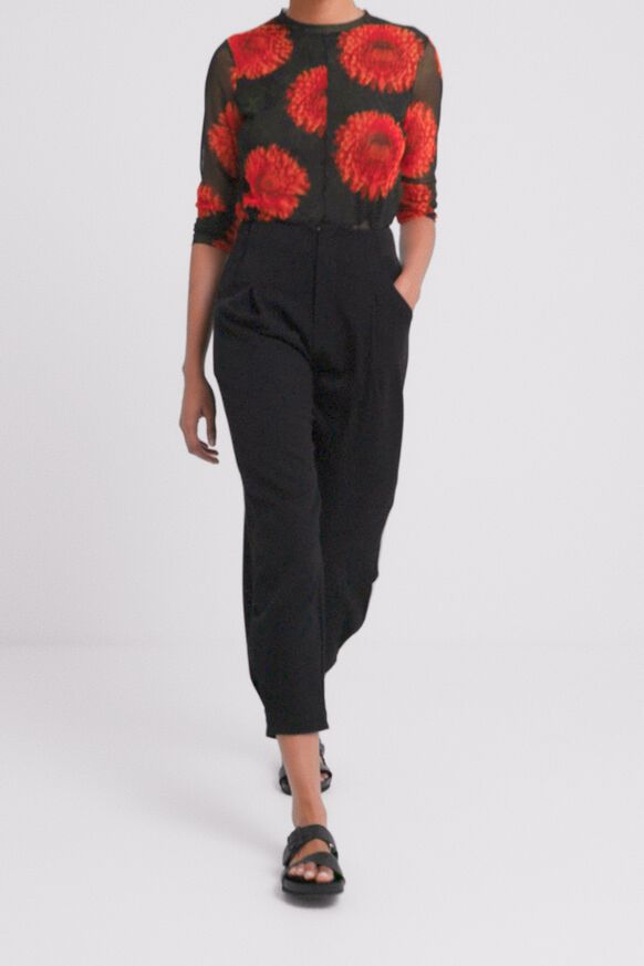 Pleated trousers | Desigual
