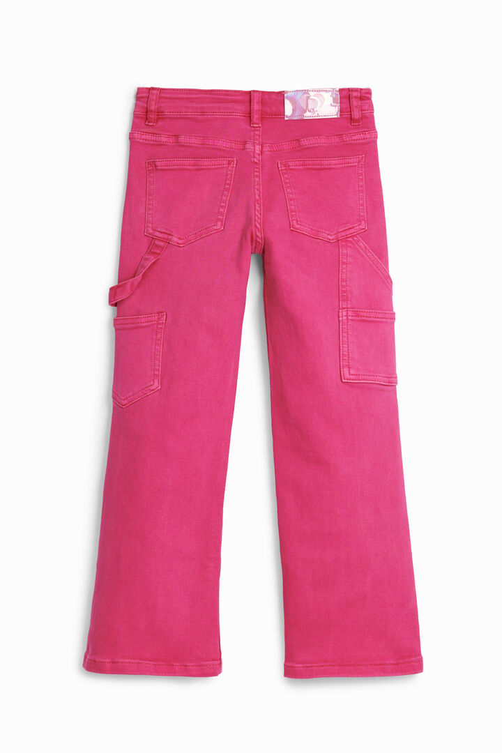 Jednobarevné dlouhé kalhoty | Desigual