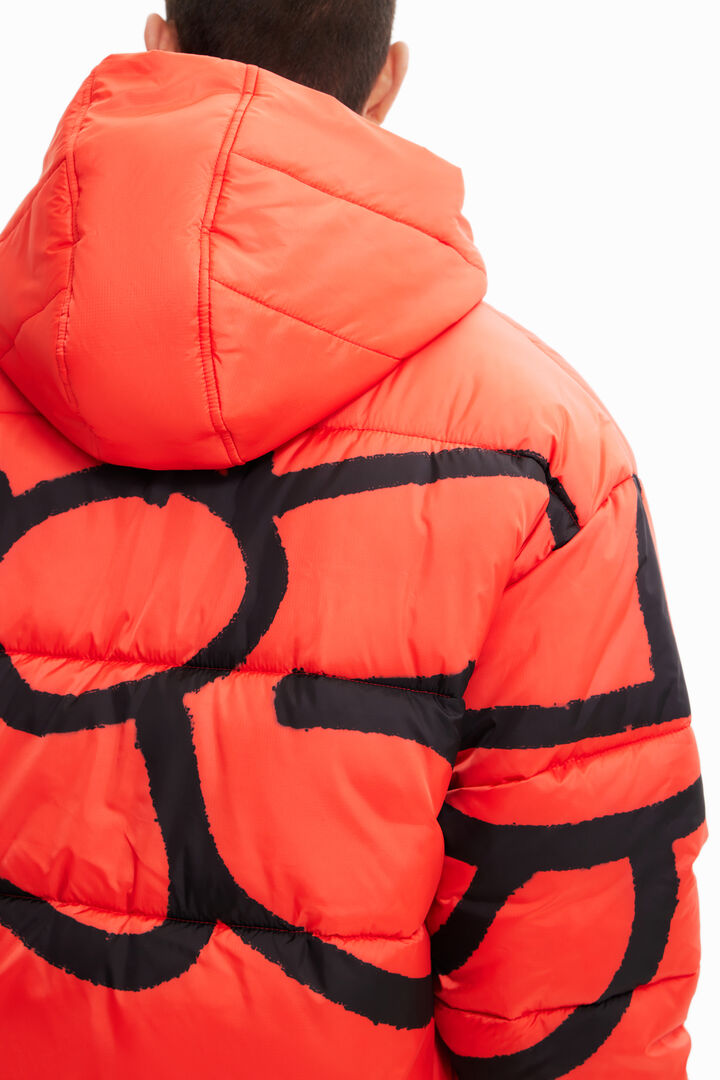 Long puffer coat | Desigual