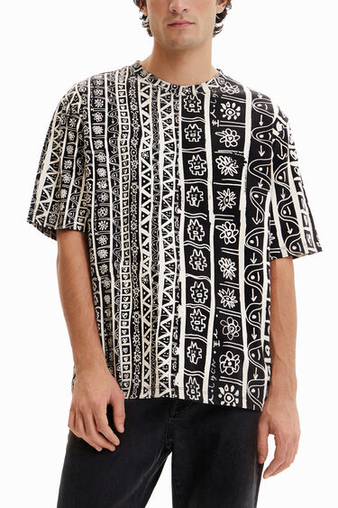 Camiseta arty cenefas | Desigual