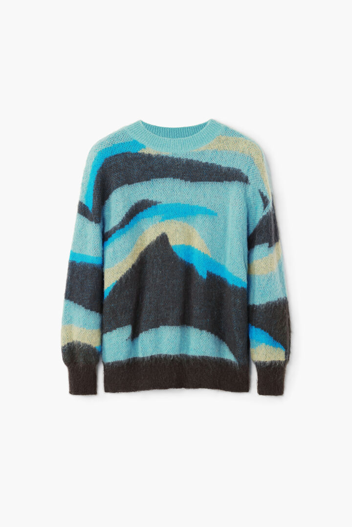 Oversize landscape sweater | Desigual