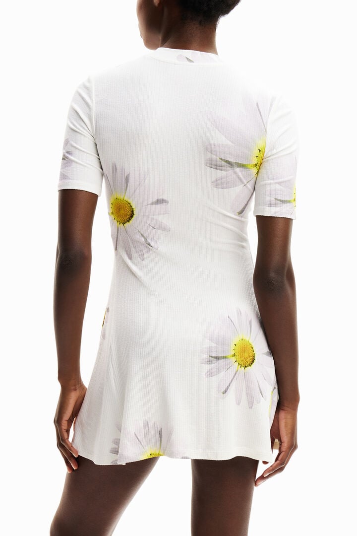 Robe courte marguerites M. Christian Lacroix | Desigual