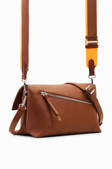 Midsize half logo crossbody bag | Desigual