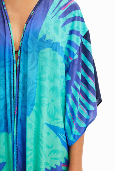 Kimono abierto tropical | Desigual