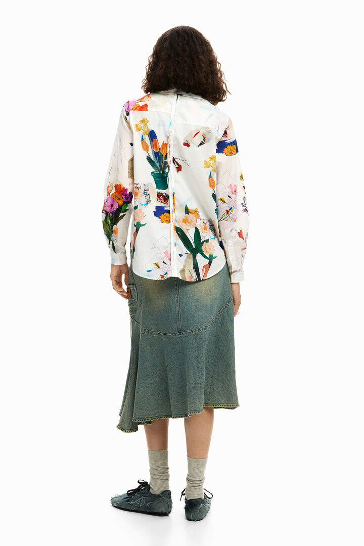 Camisa collage flores | Desigual