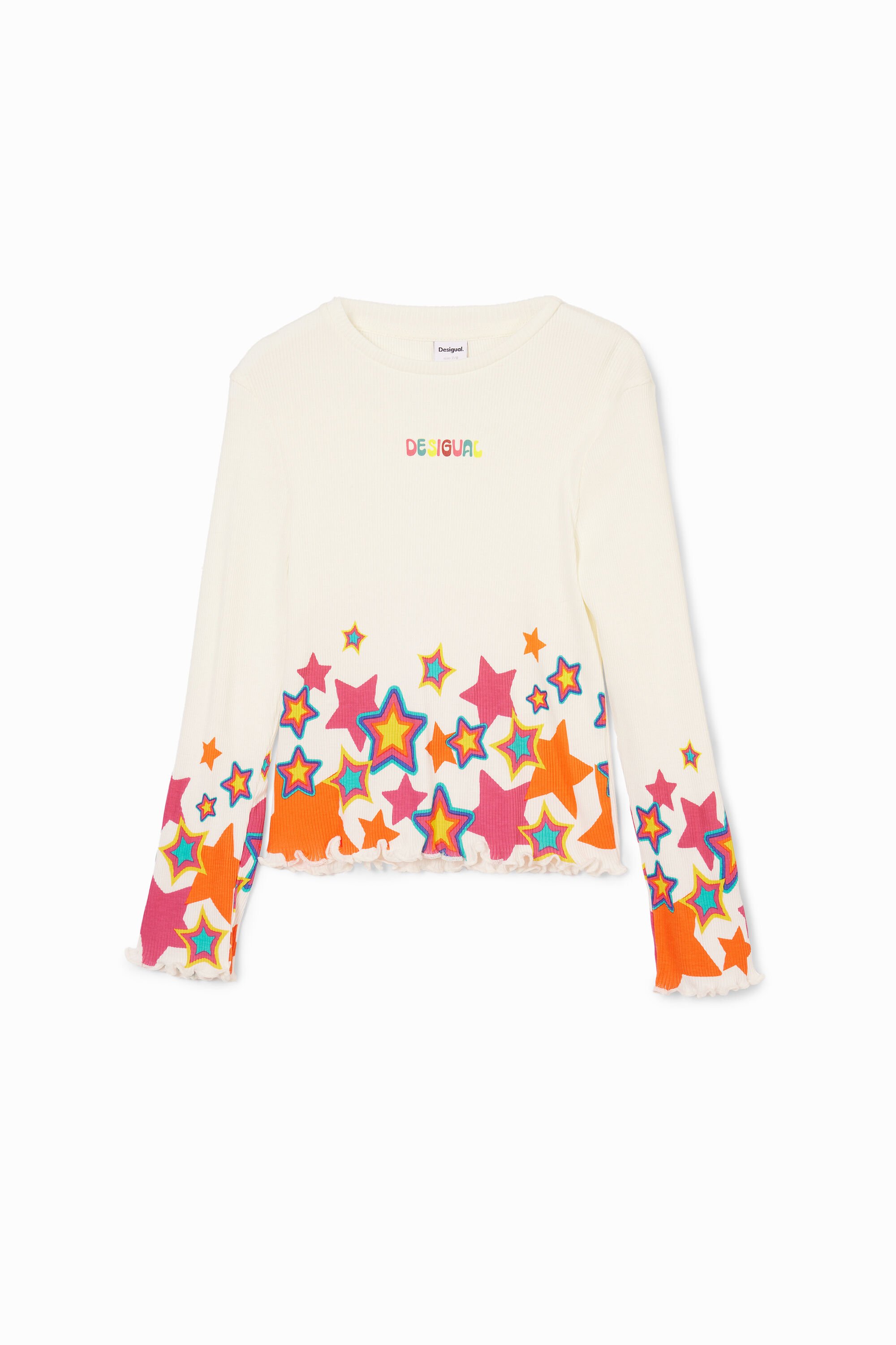 Colorful star T shirt