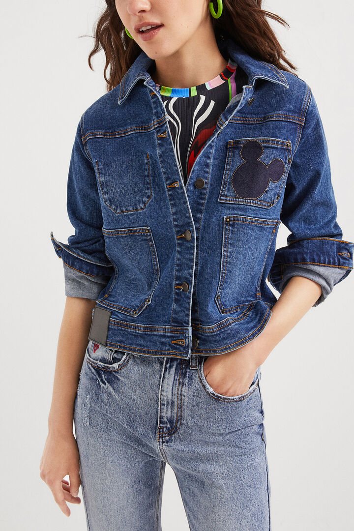 Giacca jeans di Topolino, l'iconico personaggio Disney | Desigual