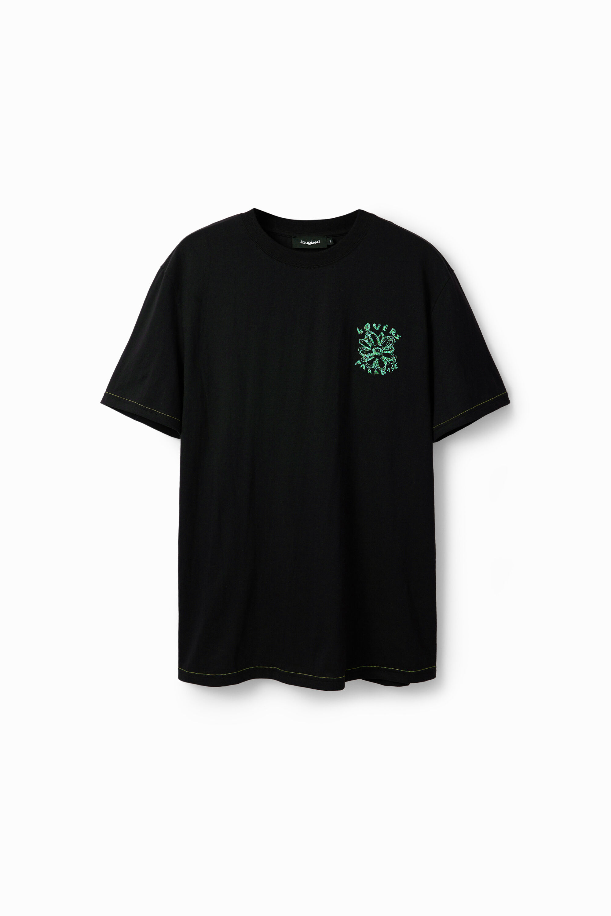 Desigual T-shirt Summer Lovers - BLACK
