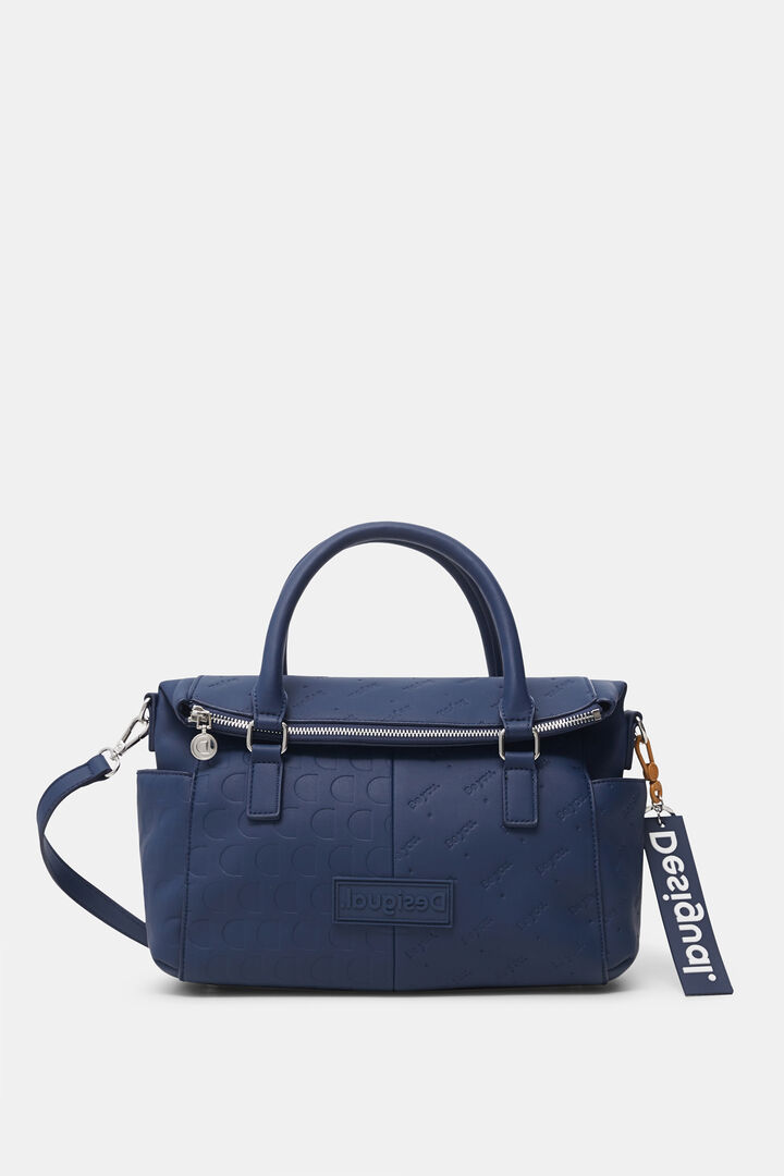Tasche mit Logo in Reptillederoptik | Desigual