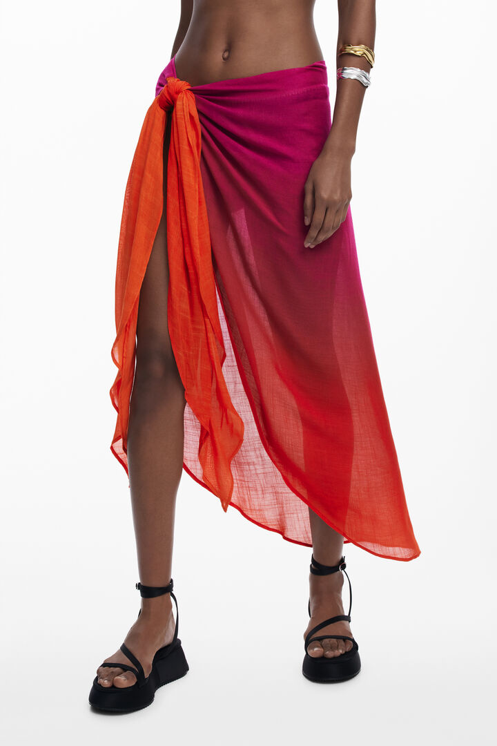 Spódnica pareo cieniowana | Desigual