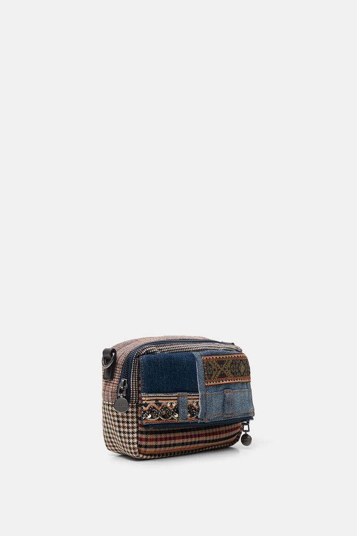 Patchwork mini-sling bag | Desigual