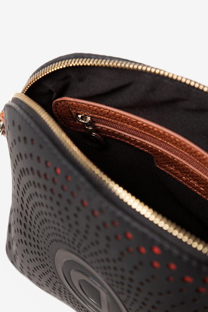 Sling bag with logo and geometric spiral | Desigual