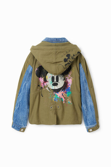patrón responsabilidad sensibilidad Girls' Disney's Mickey Mouse parka jacket I Desigual.com