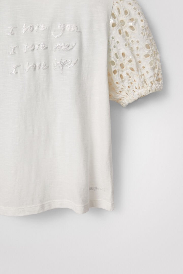 Balloon sleeve T-shirt | Desigual