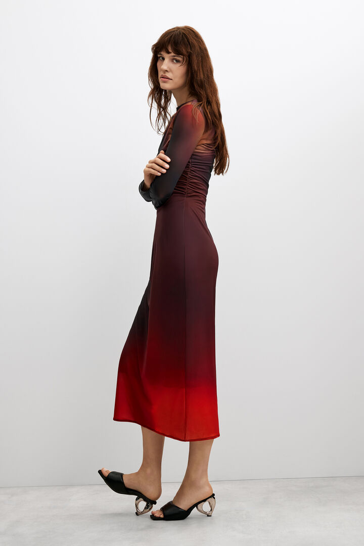 Strickkleid mit langen &auml;rmeln