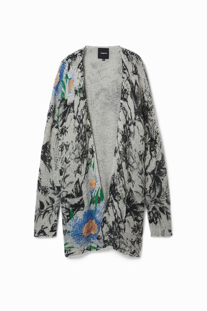 Oversize-Strickjacke | Desigual