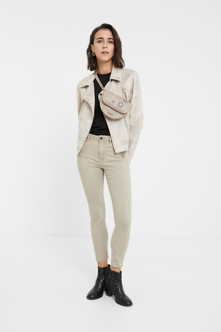 Half-moon embroidered bum bag | Desigual