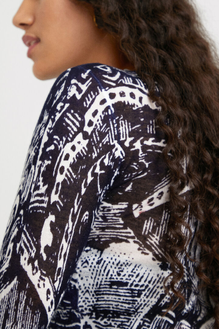 Arty long sleeve T-shirt | Desigual