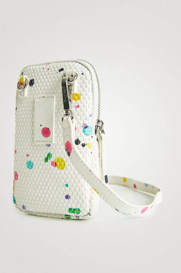 Small braided phone pouch | Desigual