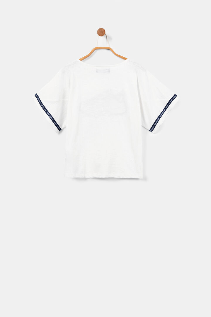 Trompe l'oeil sneaker T-shirt | Desigual