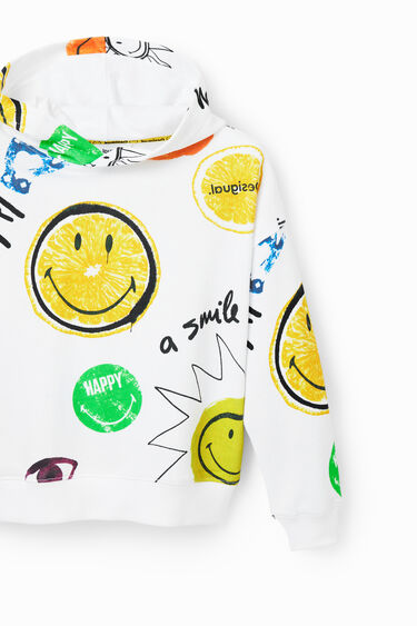 Smiley® oversize sweatshirt | Desigual