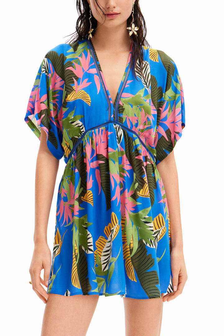 Vestido túnica tropical | Desigual