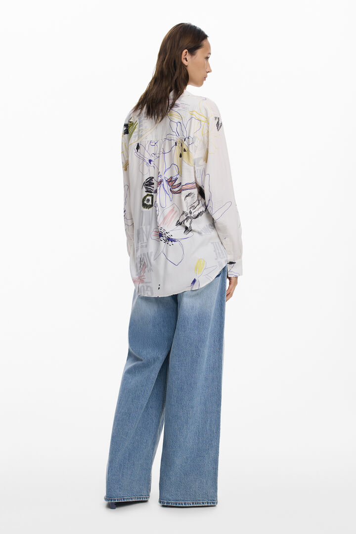 Camisa fluida collage | Desigual