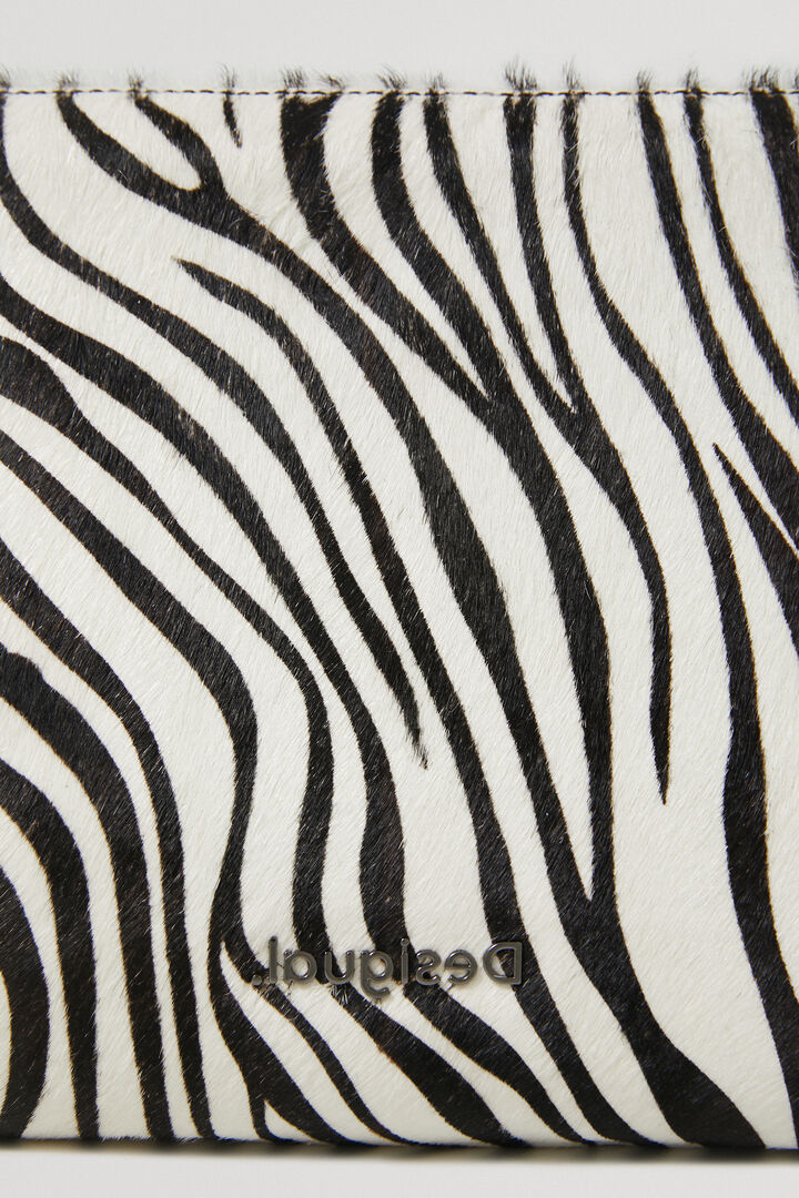 Leather sling bag animal print | Desigual
