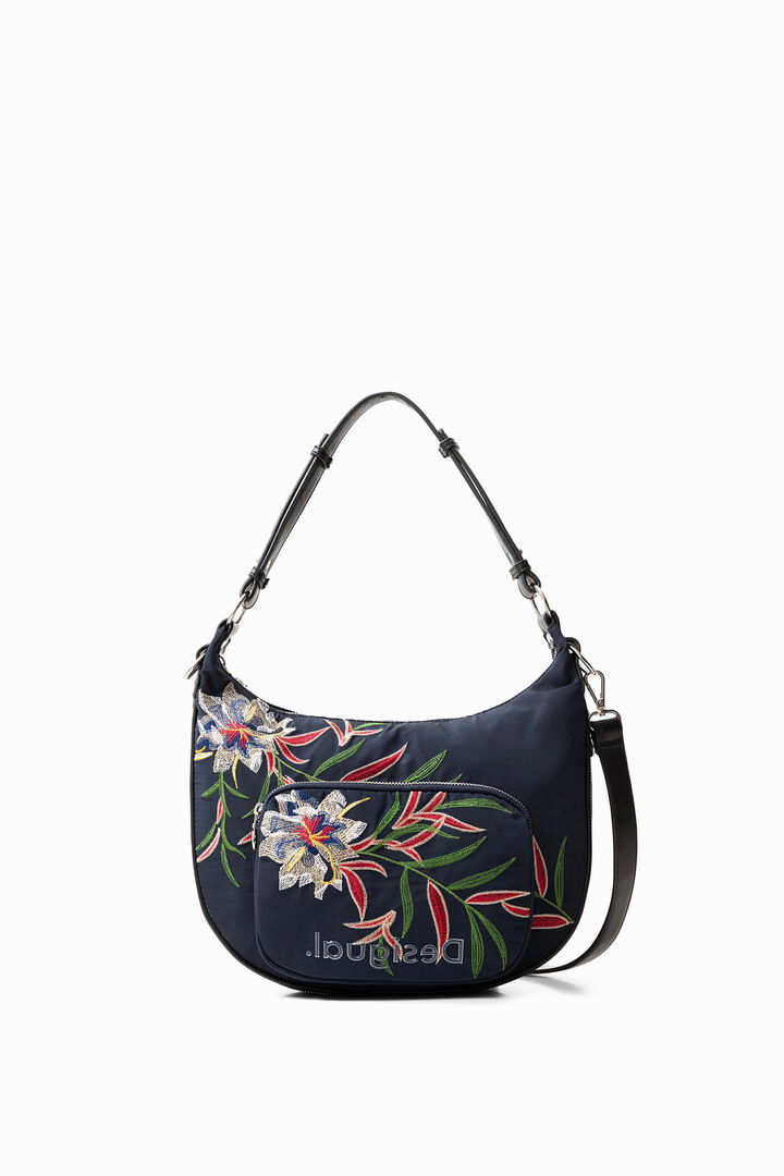 Multicolour floral print bag | Desigual