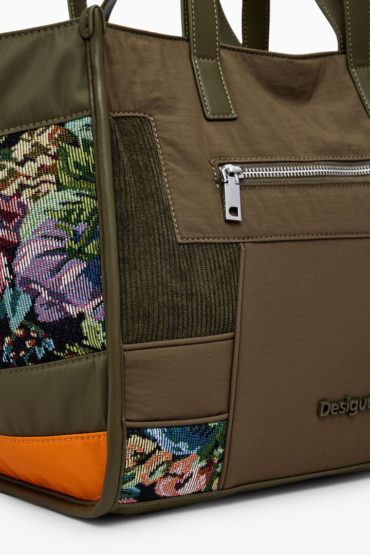 Patchwork shopper bag | Desigual