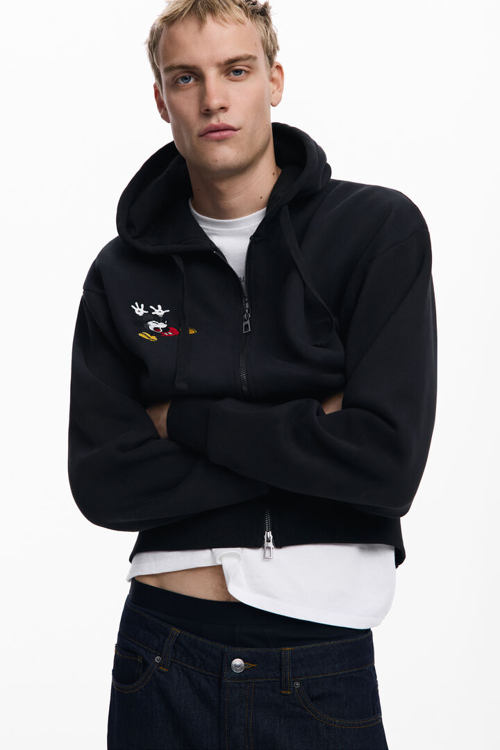 Mickey Mouse™ zip-up sweatshirt | Desigual
